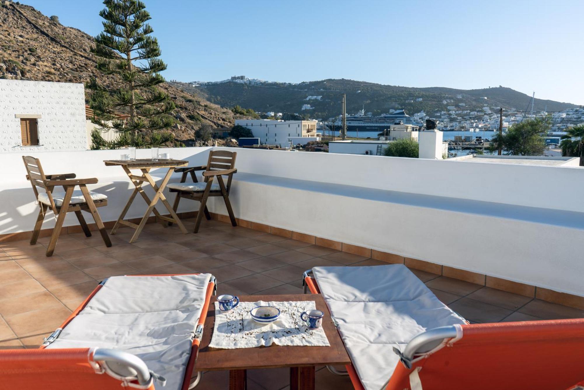 Villa Patmos Netia Skala  Luaran gambar