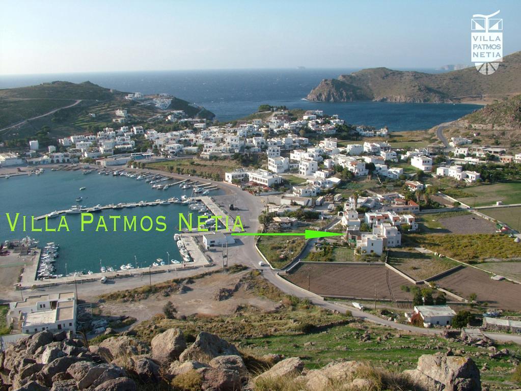 Villa Patmos Netia Skala  Luaran gambar