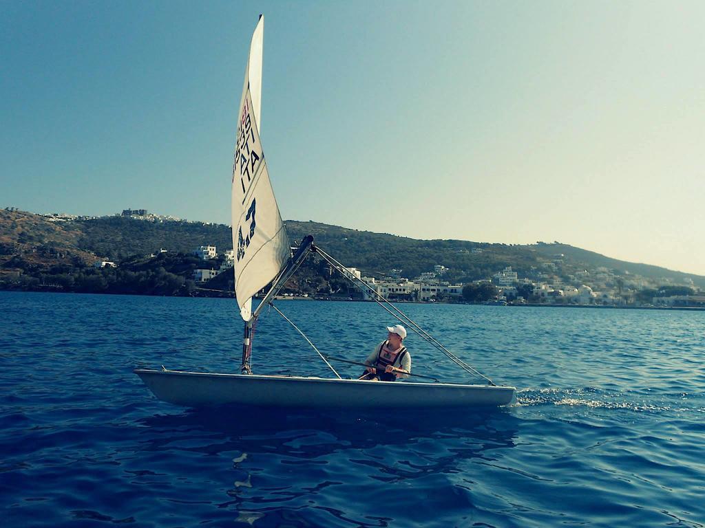 Villa Patmos Netia Skala  Luaran gambar